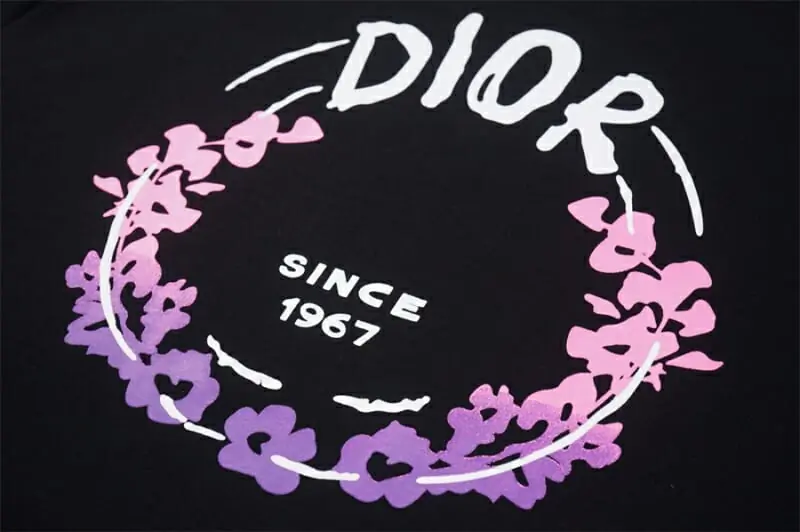 christian dior t-shirt manches courtes pour unisexe s_12360602